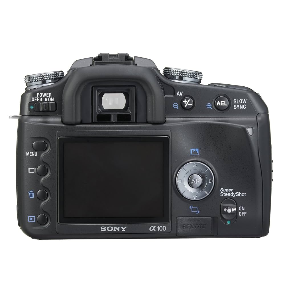 SONY DSLR−A100 DSLR-A100(B) Sony DSLR-A100 Kit 10-megapixel digital SLR camerawith 18